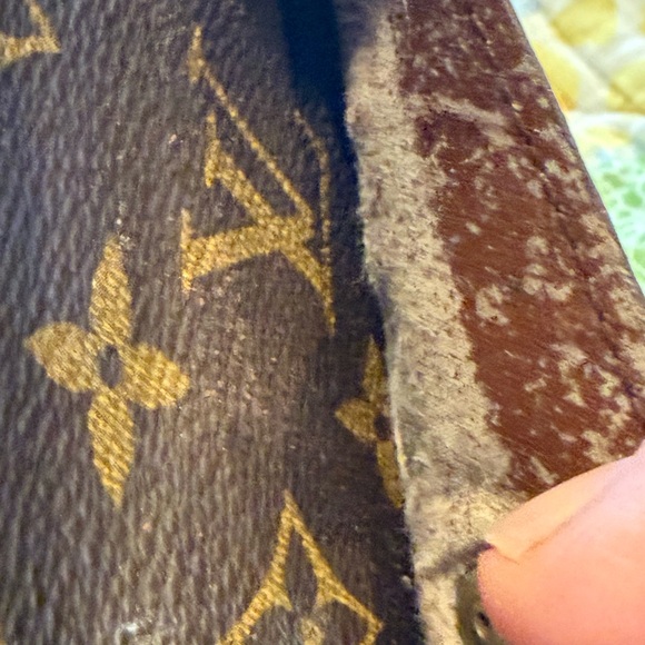 Louis Vuitton Dark Brown Monogram Wristlet - Picture 13 of 16